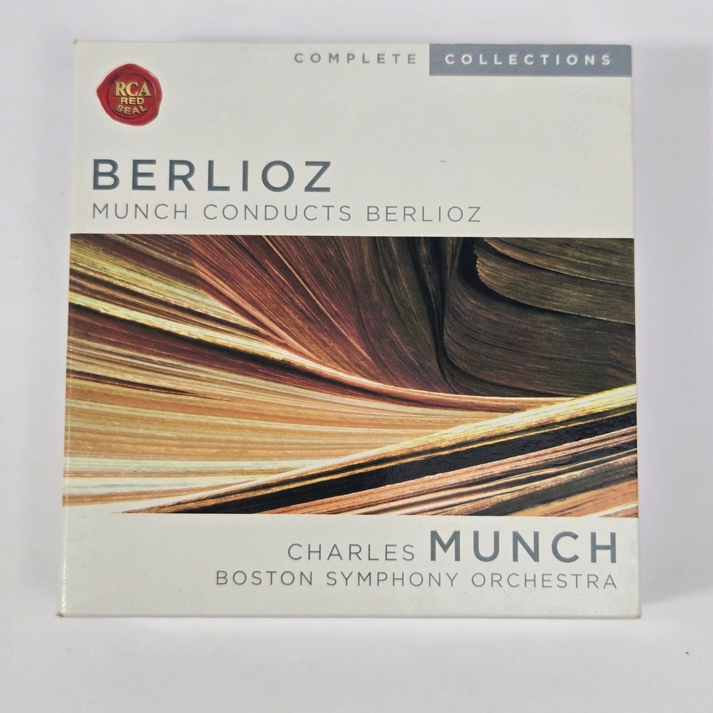 Berlioz Munch Conducts Boston Symphony Orchestra RCA Red Seal CD Box Set